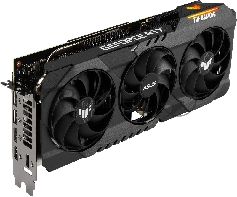 Видеокарта Asus PCI-E nVidia GeForce RTX3080TI 12Gb LHR (384bit/GDDR6X/HDMIx2/DPx3/RTL) (TUF-RTX3080TI-O12G-GAMING)