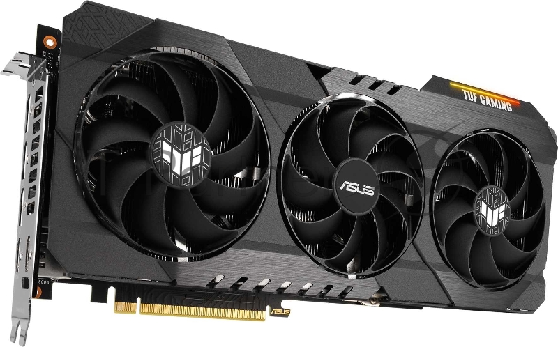 Видеокарта ASUS TUF-RTX3070TI-O8G-GAMING LHR RTX3070TI,HDMI*2,DP*3,8G,D6X