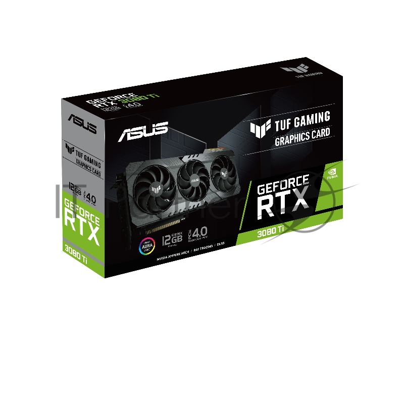 Видеокарта Asus PCI-E 4.0 TUF-RTX3080TI-12G-GAMING NVIDIA GeForce RTX 3080TI 12288Mb 384 GDDR6X 1665/19000 HDMIx2 DPx3 HDCP Ret