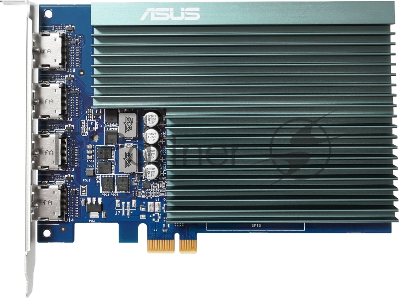 Видеокарта Asus PCI-E GT730-4H-SL-2GD5 NVIDIA GeForce GT 730 2Gb GDDR5 902/5010 HDMIx4 HDCP Ret