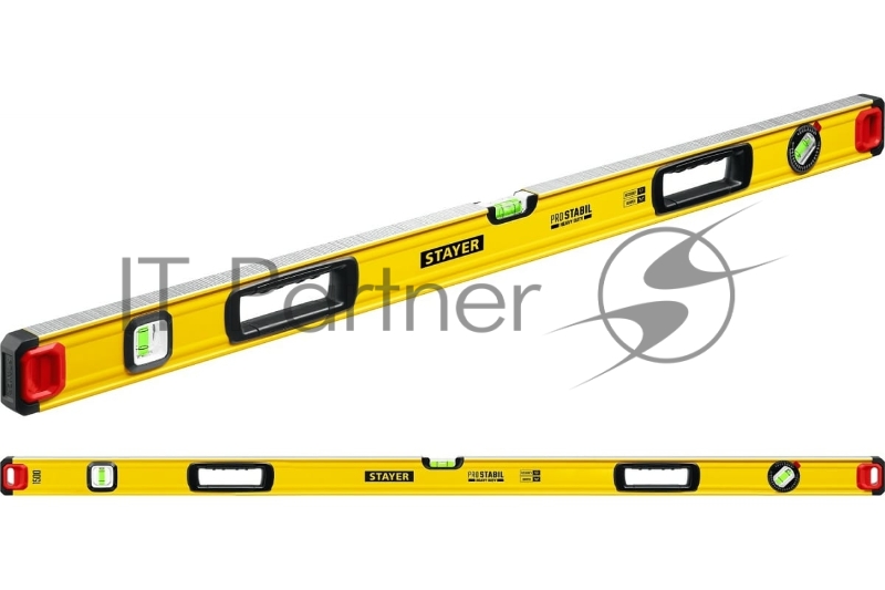 Уровень строительный фрезерованный STAYER ProSTABIL 1500 мм