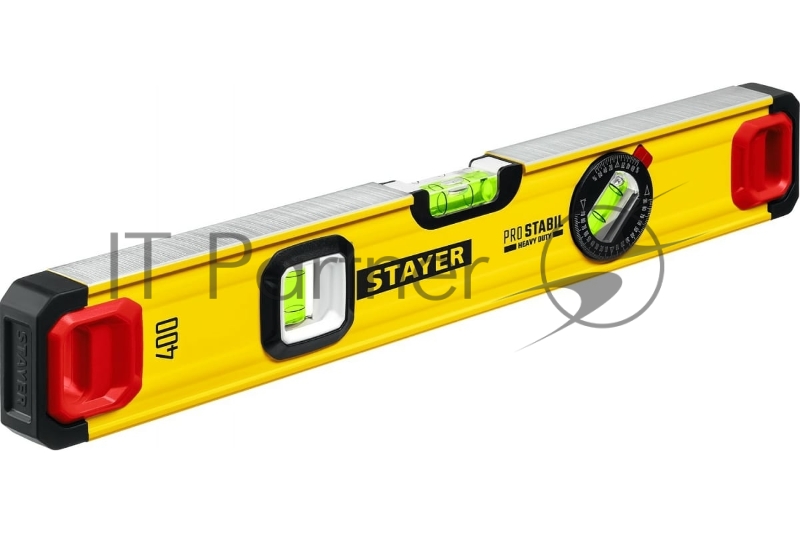 Уровень строительный фрезерованный STAYER ProSTABIL 400 мм