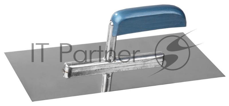 Гладилка штукатурная нержавеющая с деревянной ручкой STAYER Profi 130х280 мм,