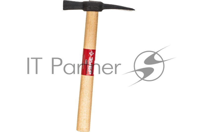 Молоток каменщика с деревянной рукояткой, ЗУБР 400 г