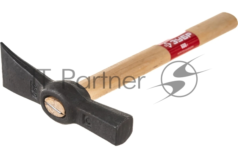 Молоток каменщика с деревянной рукояткой, ЗУБР 600 г