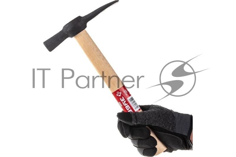 Молоток каменщика с деревянной рукояткой, ЗУБР 600 г