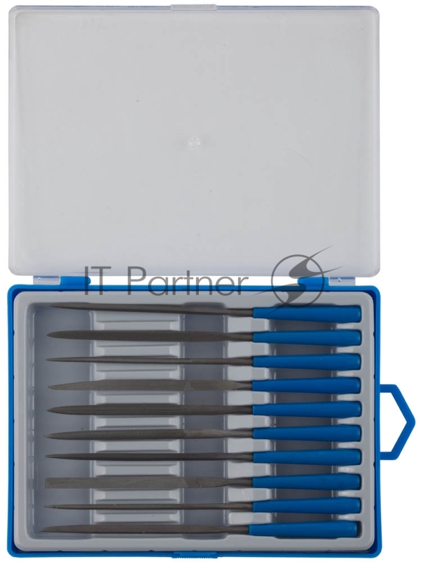 ЗУБР Профи набор надфилей 10 шт 140 мм, в боксе