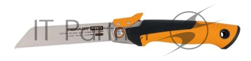 Пила садовая Fiskars Pro Power Tooth малый черный/оранжевый (1062932)