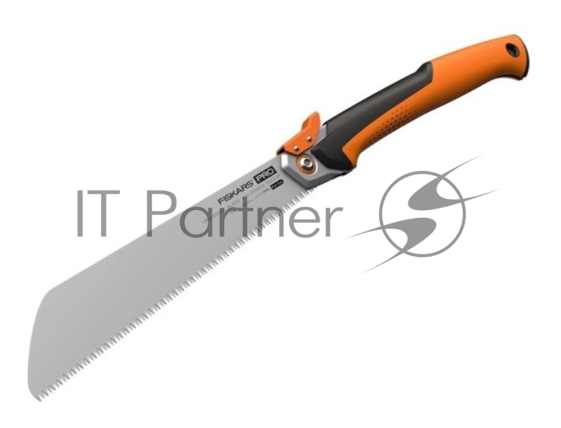Пила садовая Fiskars Power Tooth средний черный/оранжевый (1062933)