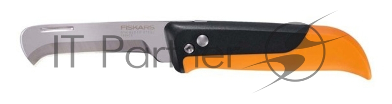 Нож садовый Fiskars K80 черный/оранжевый (1062819)