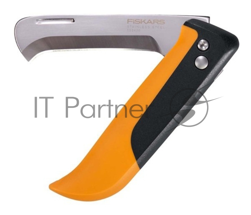Нож садовый Fiskars K80 черный/оранжевый (1062819)