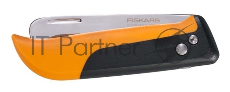 Нож садовый Fiskars K80 черный/оранжевый (1062819)