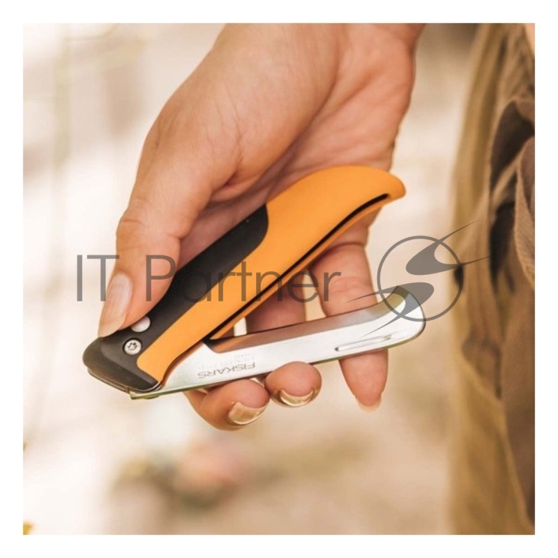 Нож садовый Fiskars K80 черный/оранжевый (1062819)