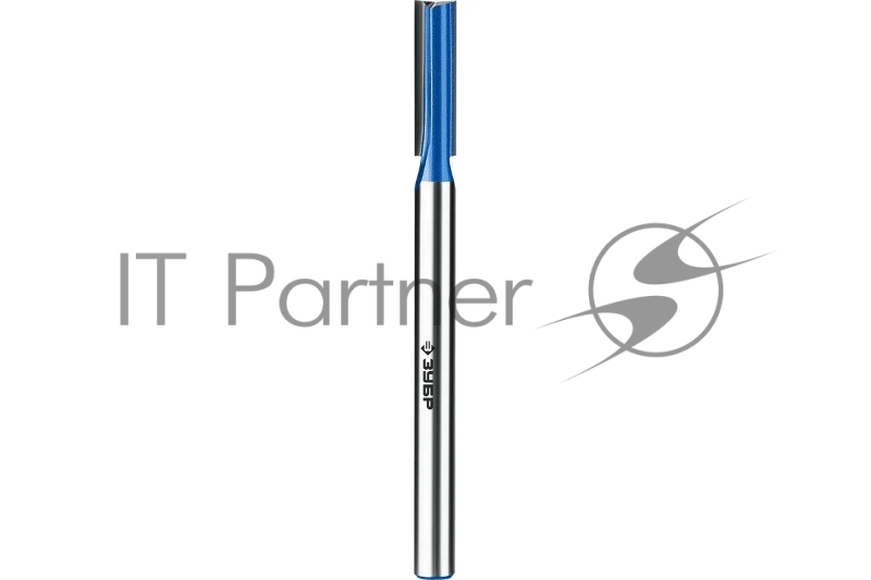 Фреза пазовая прямая с нижними подрезателями, серия Профессионал ЗУБР 8x30мм, хвостовик 8мм