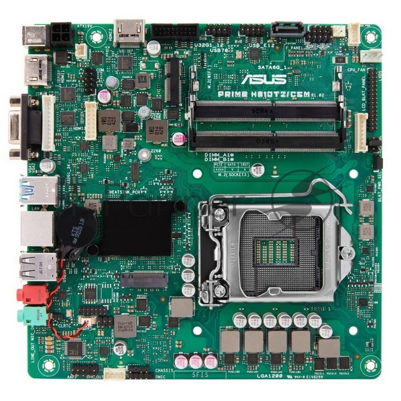 Материнская плата ASUS PRIME H510T2/CSM-SI /LGA1200,H510,USB3.2 GEN1,MB