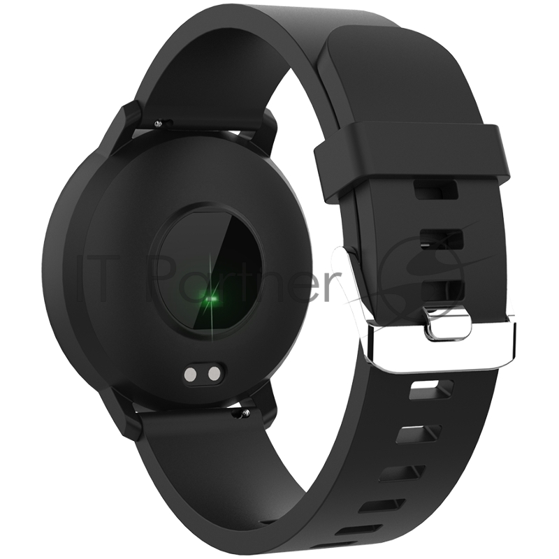 Смарт-часы Smart watch, 1.3inches IPS full touch screen, Round watch, IP68 waterproof, multi-sport mode, BT5.0, compatibility with iOS and android, black , Host: 25.2*42.5*10.7mm, Strap: 20*250mm, 45g