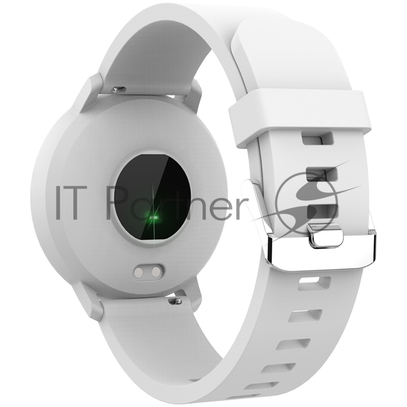 Смарт-часы Smart watch, 1.3inches IPS full touch screen, Round watch, IP68 waterproof, multi-sport mode, BT5.0, compatibility with iOS and android, Silver white , Host: 25.2*42.5*10.7mm, Strap: 20*250mm, 45g