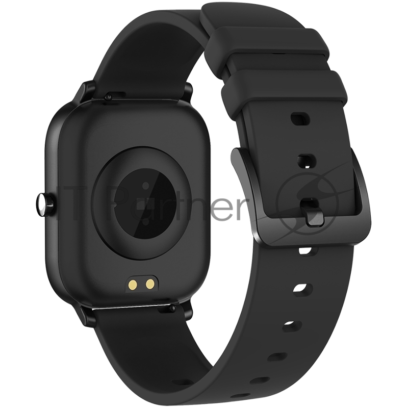 Смарт-часы Smart watch, 1.3inches TFT full touch screen, Zinic+plastic body, IP67 waterproof, multi-sport mode, compatibility with iOS and android, black body with black silicon belt, Host: 43*37*9mm, Strap: 230x20mm, 45g