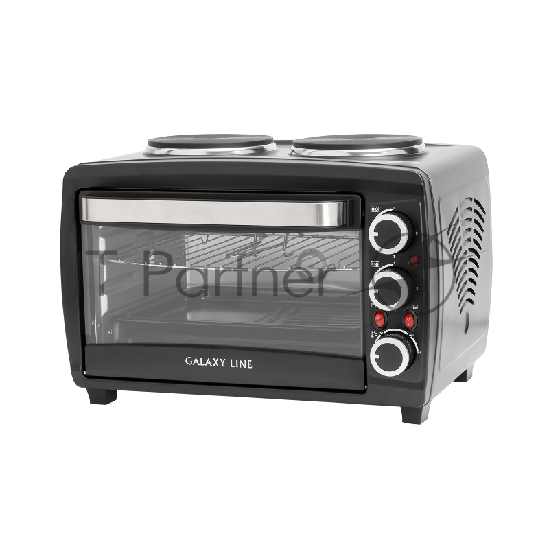 Мини-печь с двумя конфорками GALAXY LINE GL2606