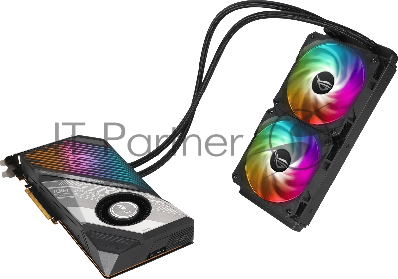 Видеокарта Asus Radeon RX 6900 XT ROG Strix LC 16GB GDDR6 (ROG-STRIX-LC-RX6900XT-T16G-GA