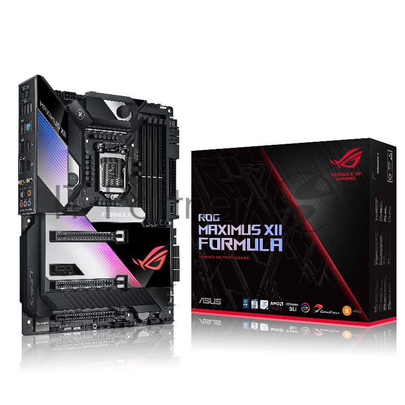 Материнская плата Asus ROG MAXIMUS XII FORMULA Soc-1200 Intel Z490 4xDDR4 ATX AC`97 8ch(7.1) 2.5Gg RAID