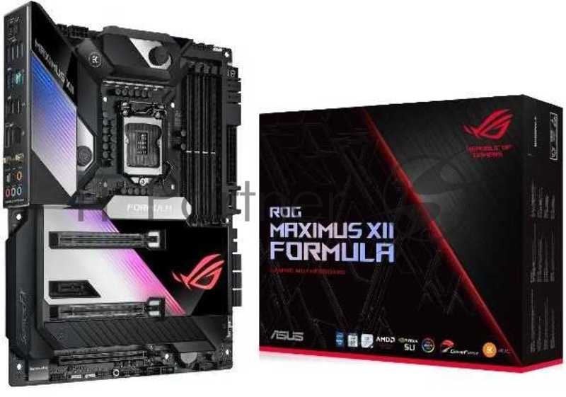 Материнская плата Asus ROG MAXIMUS XII FORMULA Soc-1200 Intel Z490 4xDDR4 ATX AC`97 8ch(7.1) 2.5Gg RAID