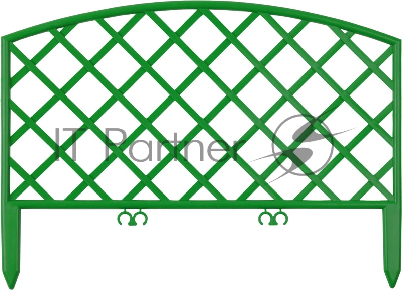 Забор декоративный GRINDA ПЛЕТЕНЬ, 24x320см, зеленый