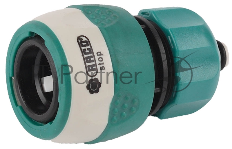 Соединитель быстросъёмный RACO COMFORT-PLUS 1/2, с автостопом, для шланга, из ABS-пластика с TPR