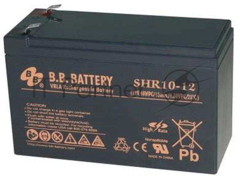 Батарея B.B. Battery SHR 10-12 (12V 8.8Ah)