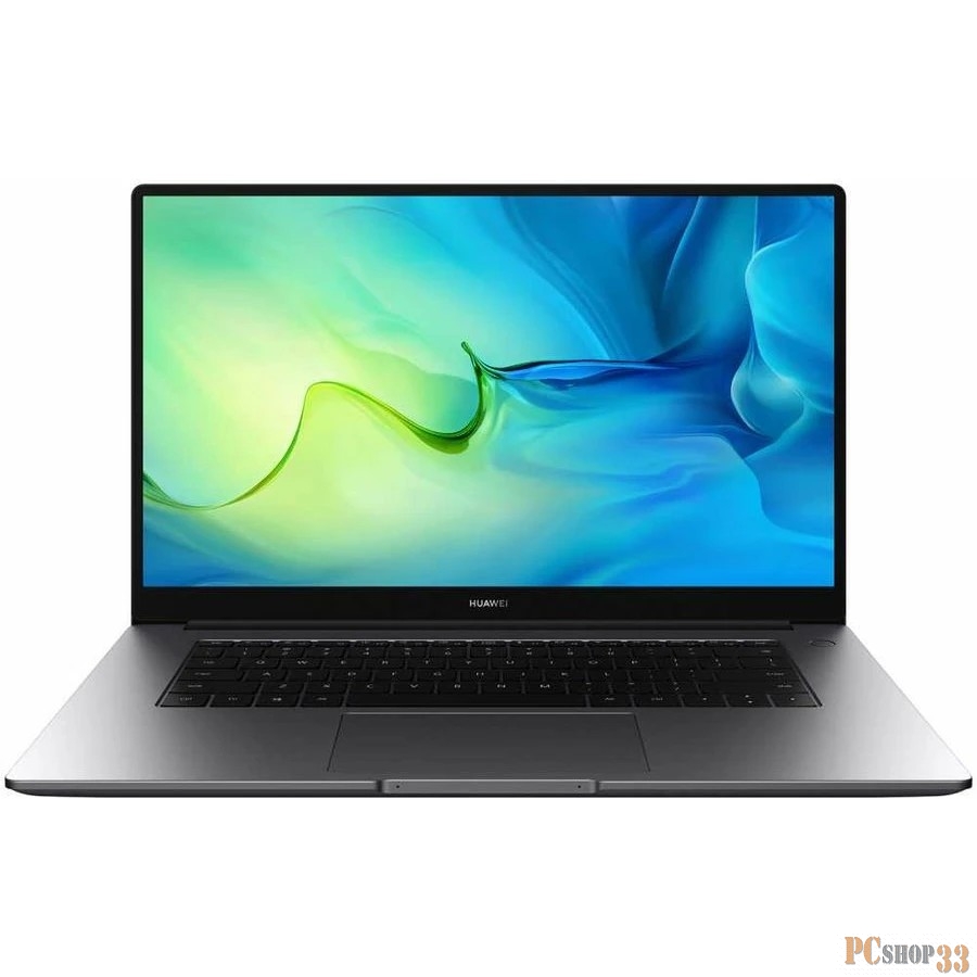 Ноутбук Huawei MateBook D 15 Core i5 1135G7 8Gb SSD256Gb Intel Iris Xe graphics 15.6 IPS FHD (1920x1080) Windows 11 Home grey WiFi BT Cam