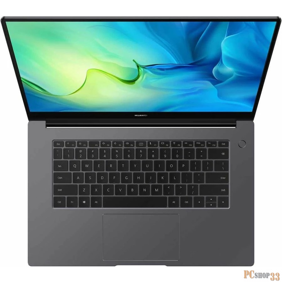 Ноутбук Huawei MateBook D 15 Core i5 1135G7 8Gb SSD256Gb Intel Iris Xe graphics 15.6 IPS FHD (1920x1080) Windows 11 Home grey WiFi BT Cam