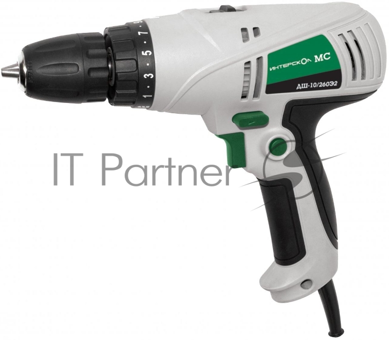 Дрель-шуруповерт Интерскол ДШ-10/260Э2 260Вт патрон:быстрозажимной (211.3.0.30)