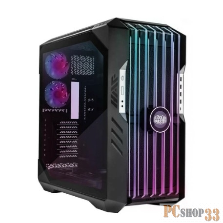 Корпус Cooler Master MasterCase HAF700 EVO, USB3.0x4, USB3.2x1(TypeC), 5x120ARGBFans, Titanium Grey, ATX Tower, w/o PSU