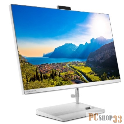 Моноблок/ Lenovo IdeaCentre AIO 3 27ITL6 27(1920x1080)/Intel Core i5 1135G7(2.4Ghz)/8192Mb/256SSDGb Iris Xe Graphics/BT/WiFi/war 1y/8.77kg/white/DOS + Keyboard, mouse USB