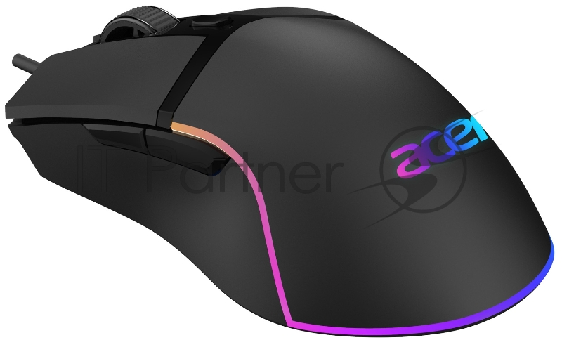 Мышь Acer OMW121 черный оптическая (6400dpi) USB (6but)