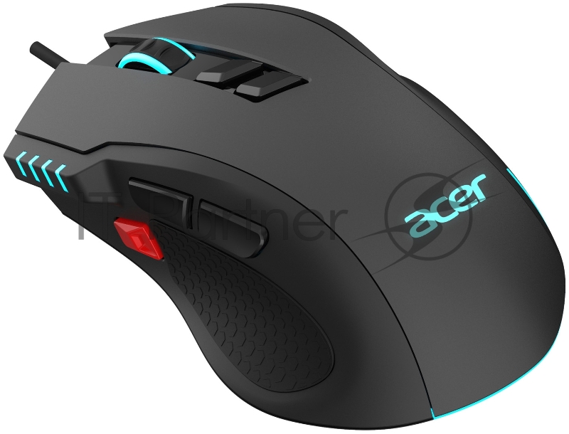 Мышь Acer OMW150 черный оптическая (4800dpi) USB (8but)