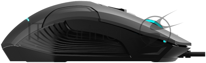 Мышь Acer OMW170 черный оптическая (3200dpi) USB (6but)