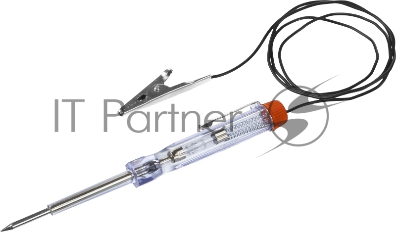 Пробник ЗУБР Мастер для автопроводки, пластик. клипса, на подвеске, провод 86см, 6-24В, 140мм