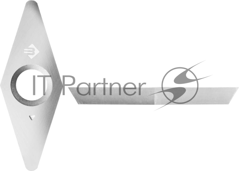 Резец ЗУБР ЭКСПЕРТсменный твердосплавный для набора 18371-H3 тип Ромб 27х10мм, 2рабочие грани