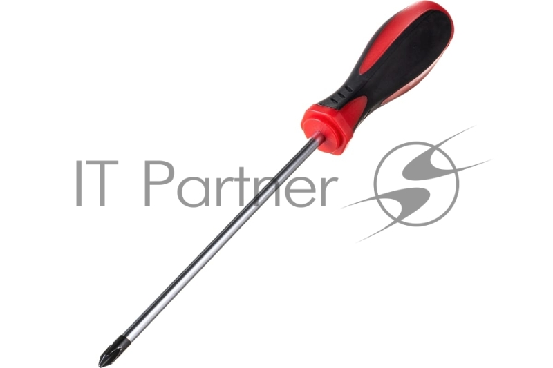 Отвертка ЗУБР МАСТЕР, Cr-V стержень, двухкомпонентная рукоятка, PH2x150мм