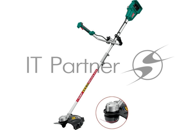 Триммер ЗУБР 36В бесщеточный, 2х18В АКБ (2Ач) . ТАБ-365-22