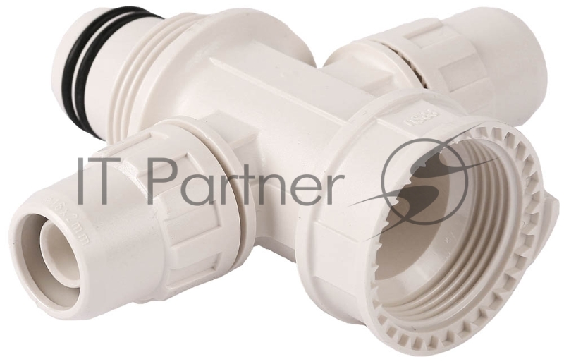 Коллектор ЗУБР ШиреФит сборный крестовой внутренняя резьба - штуцер с гайкой - штуцер с гайкой, 20мм х 16мм