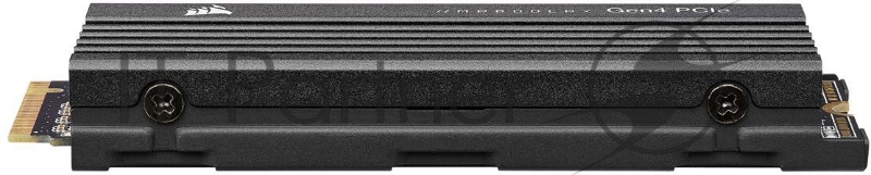 Накопитель CORSAIR SSD MP600 Pro LPX, 500GB, M.2(22x80mm), NVMe 1.4, PCIe 4.0 x4, 3D TLC, R/W 7100/3700MB/s, IOPs 435 000/615 000, TBW 350, DWPD 0.38, with Heat Spreader (5 лет)