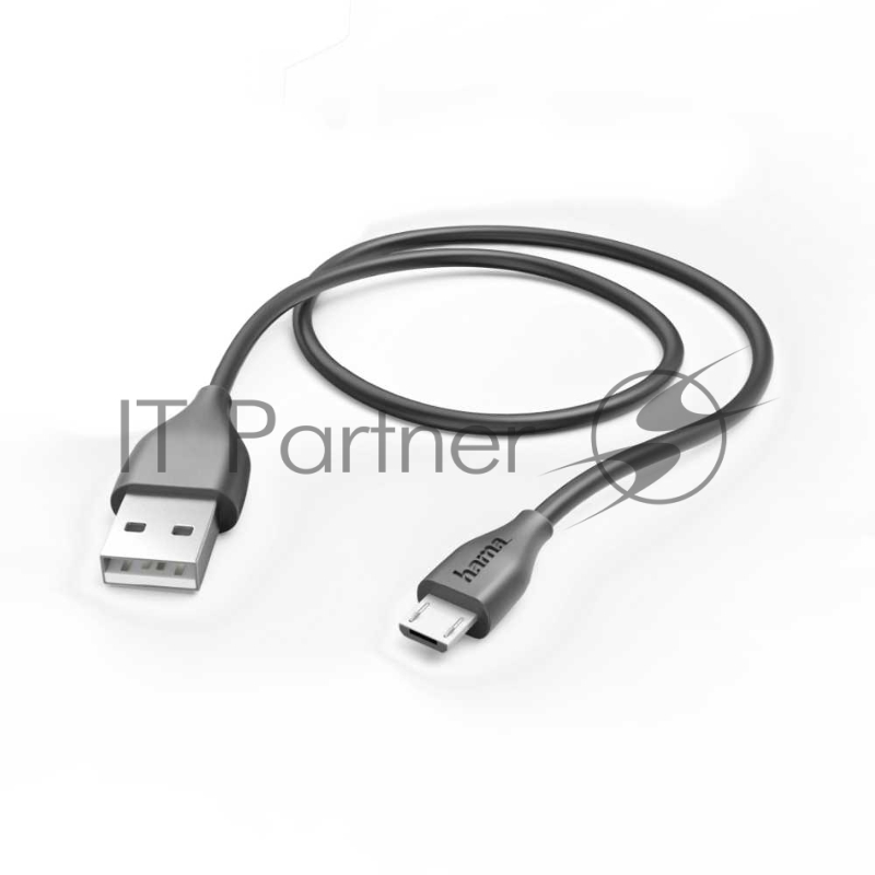 Кабель Hama 00173610 microUSB (m) USB A (m) 1.4м черный