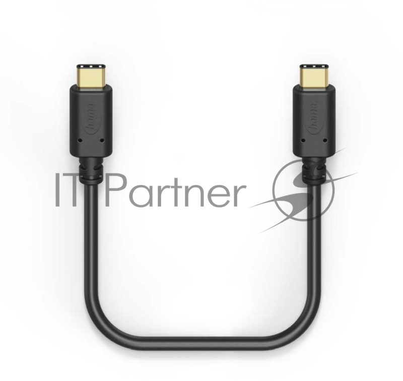 Кабель Hama 00183333 USB Type-C (m) USB Type-C (m) 0.2м черный