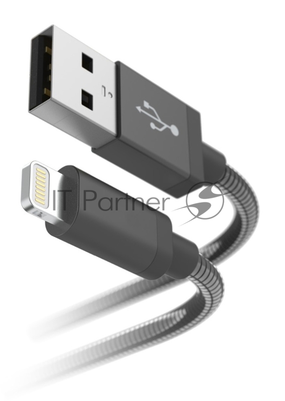 Кабель Hama 00183339 Lightning USB 2.0 (m) 1.5м черный