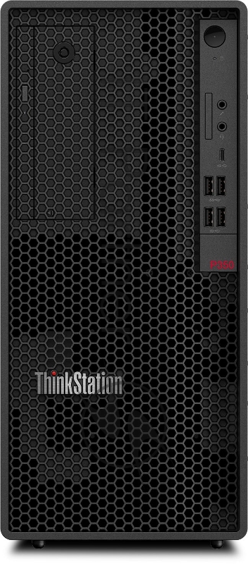 ПК Lenovo ThinkStation P350 MT Xeon W-1370P 16Gb SSD512Gb DVDRW Windows 10 Workstation Professional 64 черный