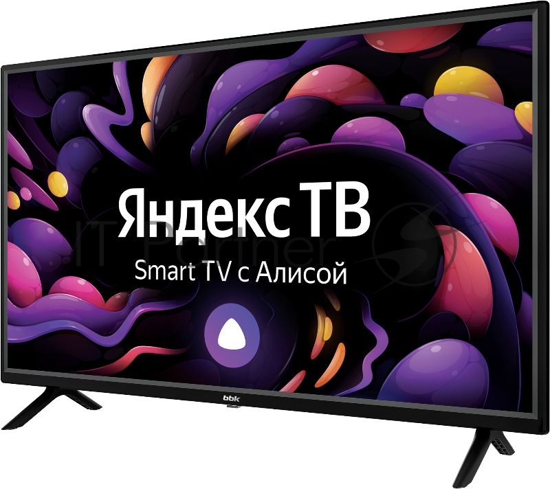 Телевизор LED BBK 32 32LEX-7238/TS2C Яндекс.ТВ черный HD READY 50Hz DVB-T DVB-T2 DVB-C DVB-S2 USB WiFi Smart TV (RUS)