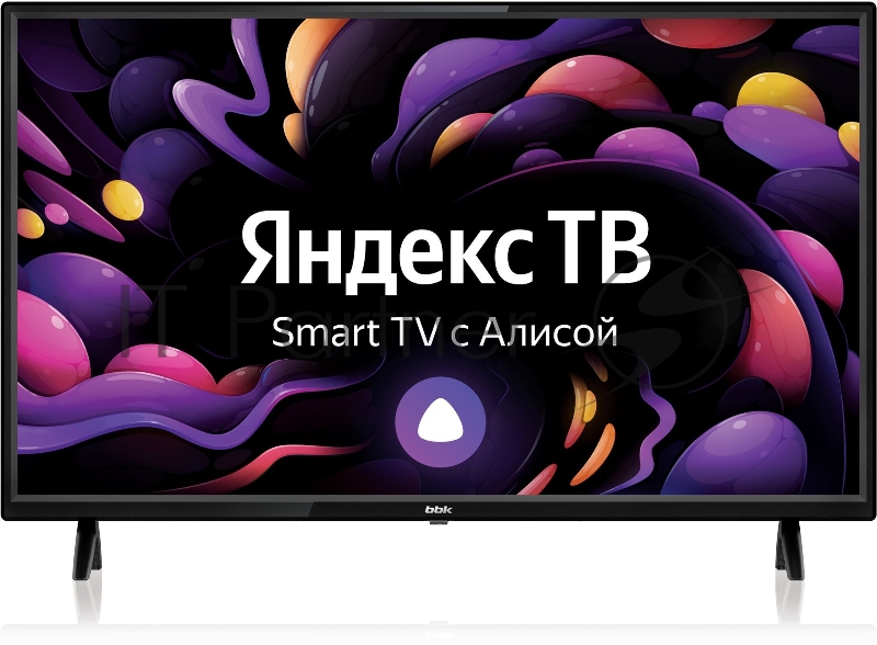 Телевизор LED BBK 32 32LEX-7238/TS2C Яндекс.ТВ черный HD READY 50Hz DVB-T DVB-T2 DVB-C DVB-S2 USB WiFi Smart TV (RUS)