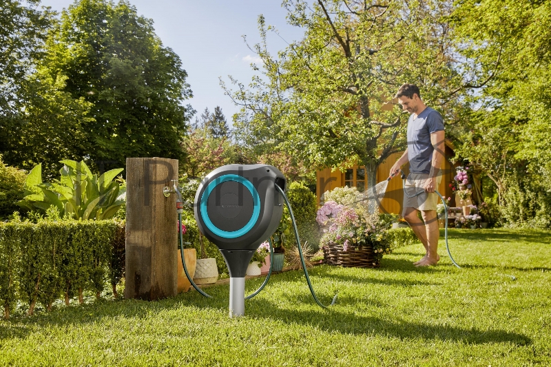 Катушка для шланга Gardena RollUp M шланг в компл. 20м (18616-32.000.00)